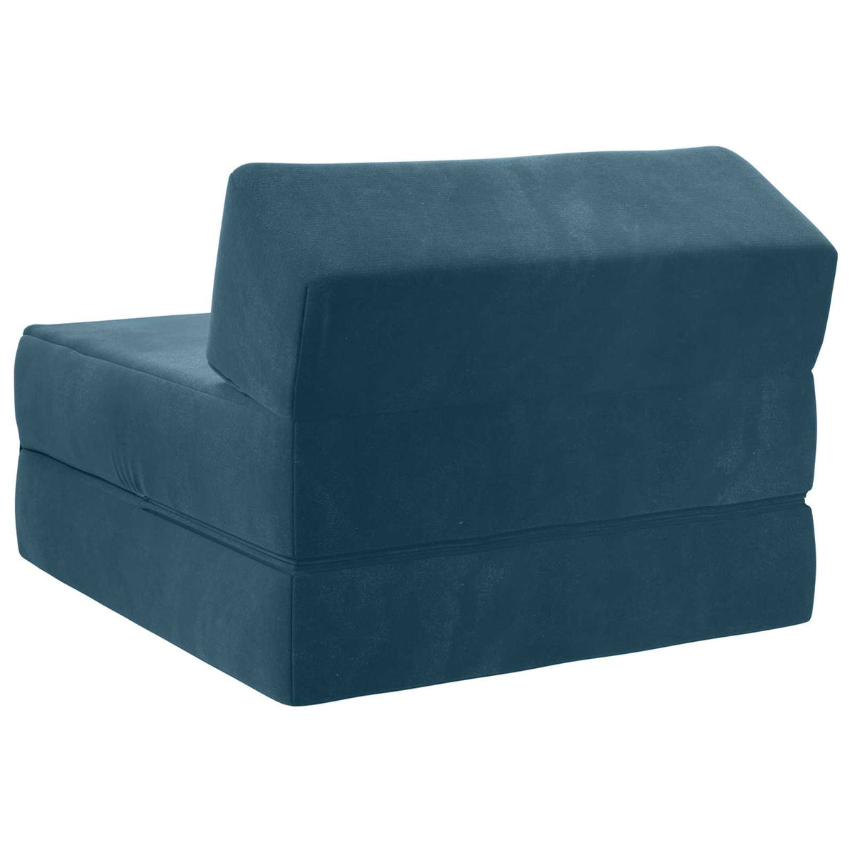 vidaXL Składana Sofa Łóżko niebieski 60 x 70 x 41 cm tkanina