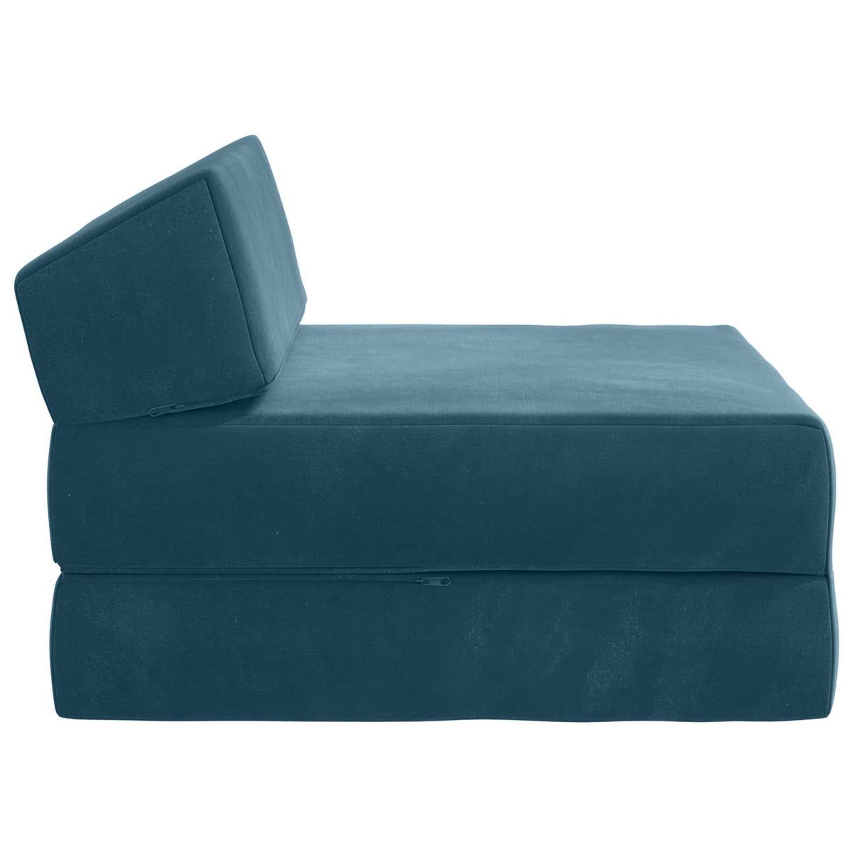 vidaXL Składana Sofa Łóżko niebieski 60 x 70 x 41 cm tkanina