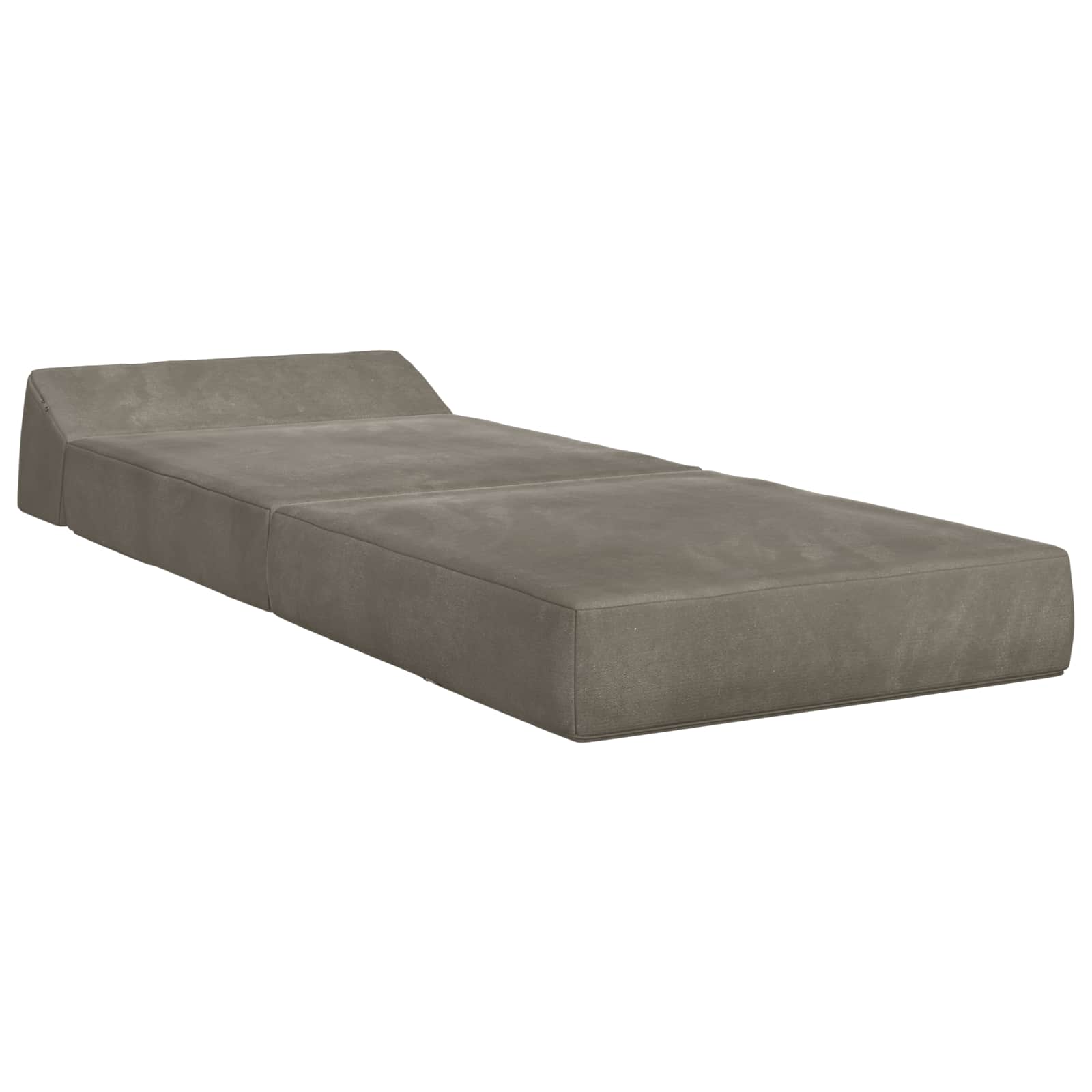 vidaXL Składana Sofa Łóżko jasnoszary 60 x 70 x 41 cm tkanina