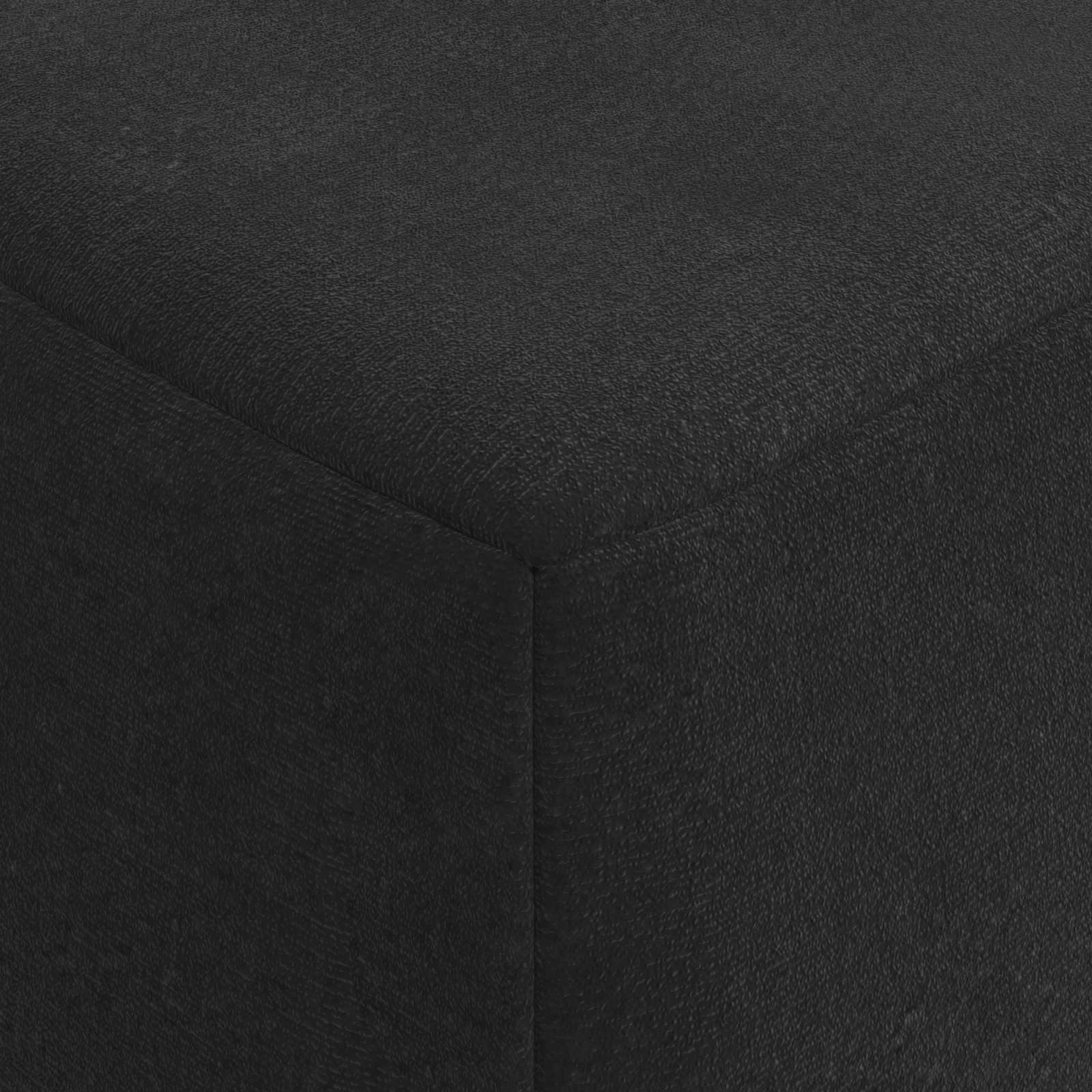 vidaXL Składana Sofa Łóżko Czarny 60 x 70 x 41 cm tkanina