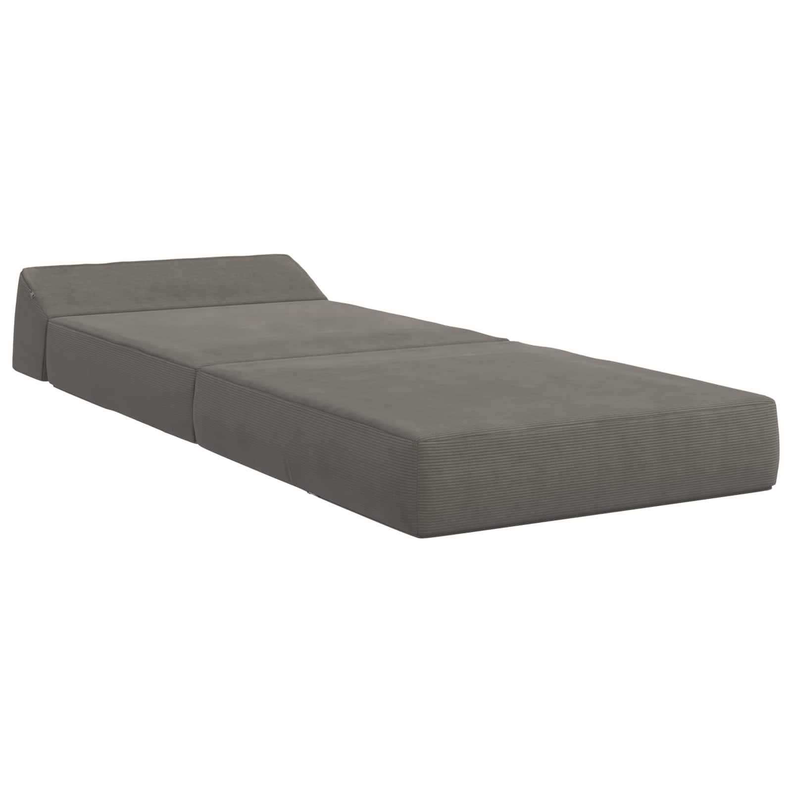 vidaXL Składana Sofa Łóżko jasnoszary 60 x 70 x 41 cm tkanina