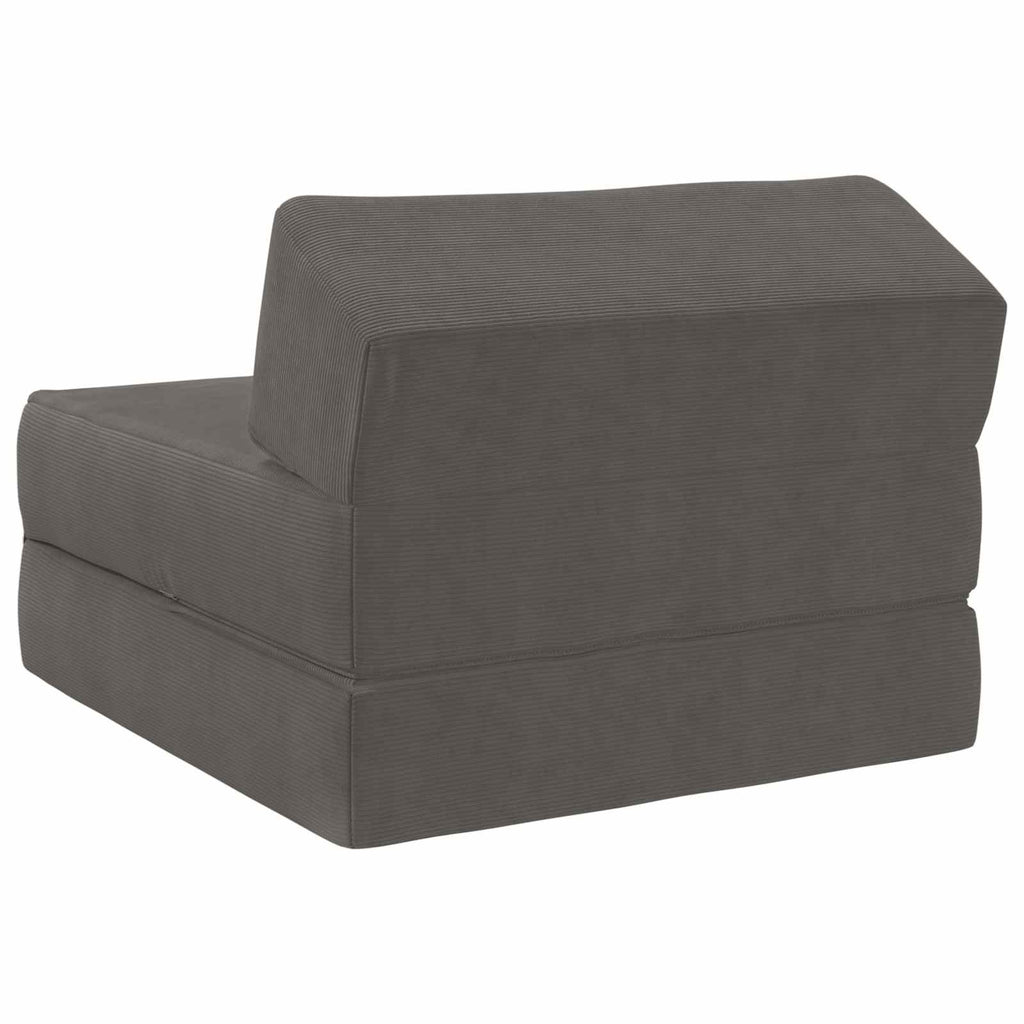 vidaXL Składana Sofa Łóżko jasnoszary 60 x 70 x 41 cm tkanina