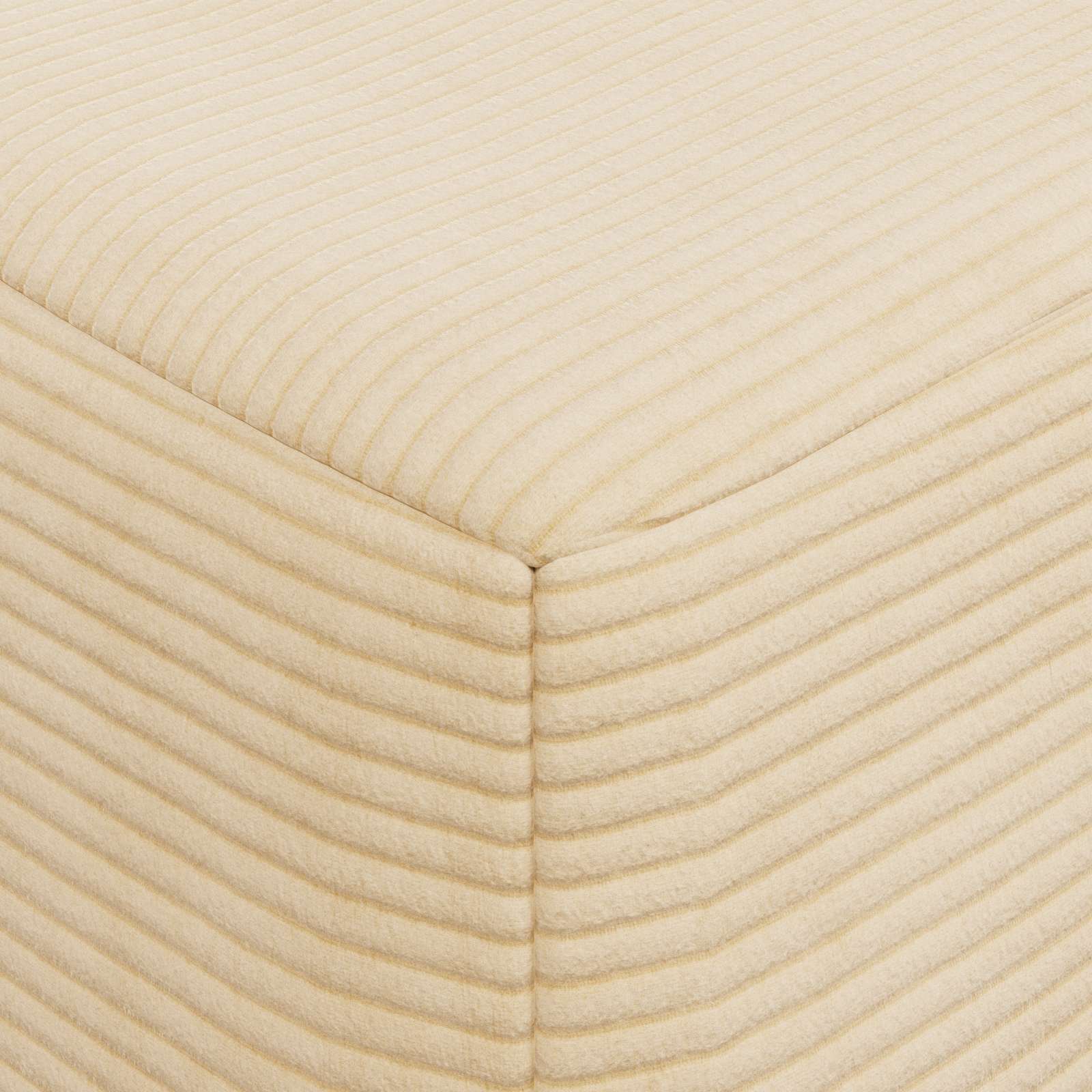 vidaXL Składana Sofa Łóżko kremowy 60 x 70 x 41 cm tkanina