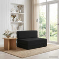 vidaXL Składana Sofa Łóżko Czarny 70 x 80 x 60 cm tkanina
