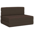 vidaXL Składana Sofa Łóżko Ciemnoszary 70 x 80 x 60 cm tkanina