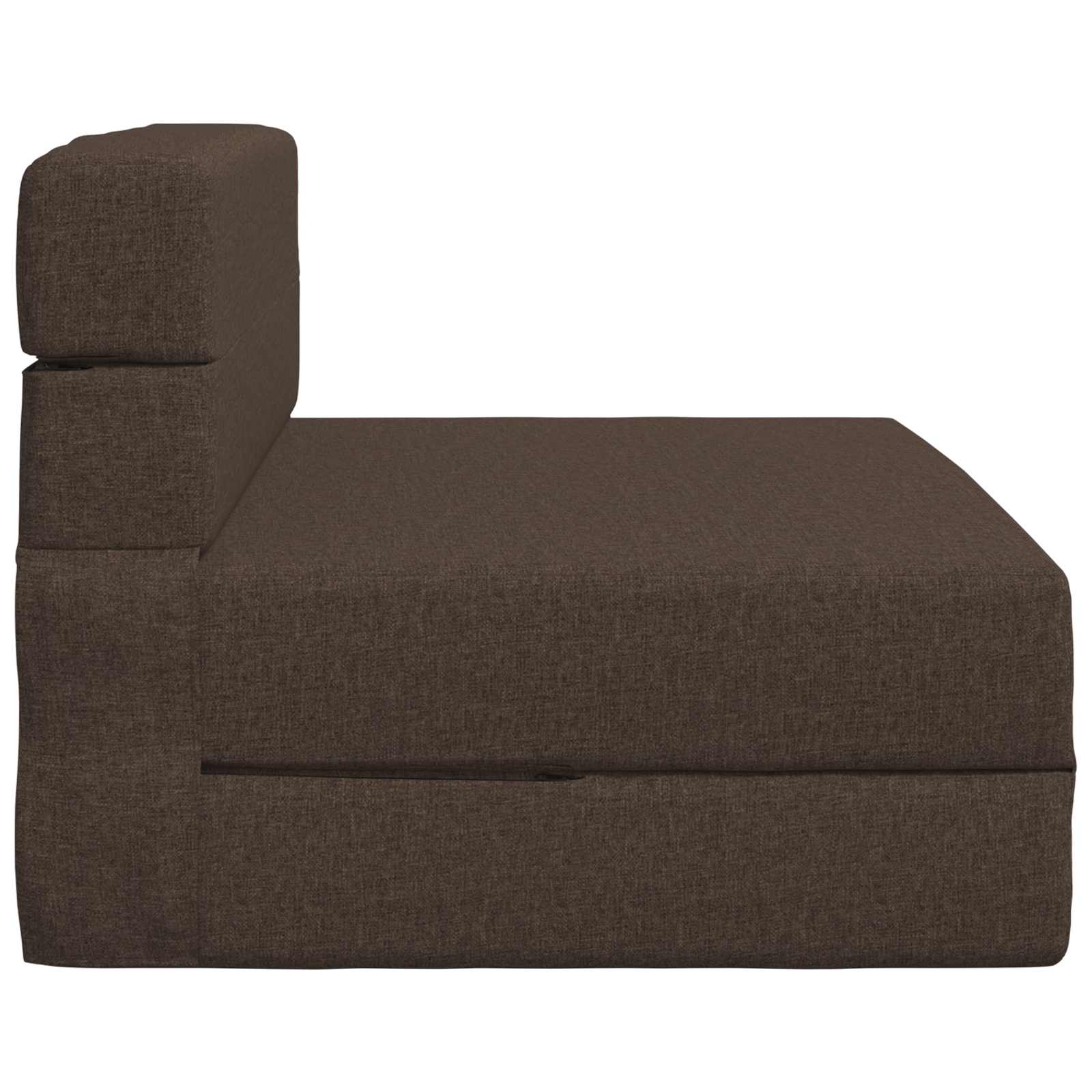 vidaXL Składana Sofa Łóżko Ciemnoszary 70 x 80 x 60 cm tkanina