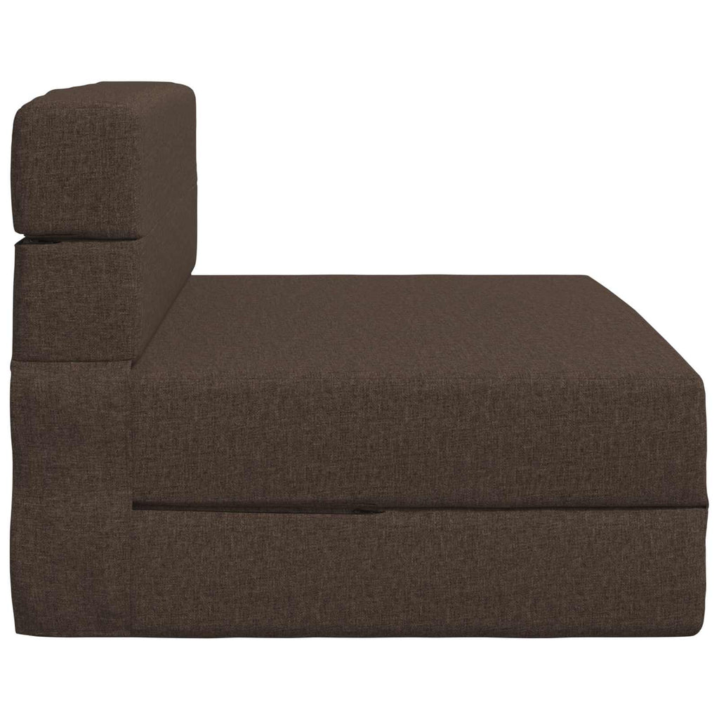 vidaXL Składana Sofa Łóżko Ciemnoszary 70 x 80 x 60 cm tkanina
