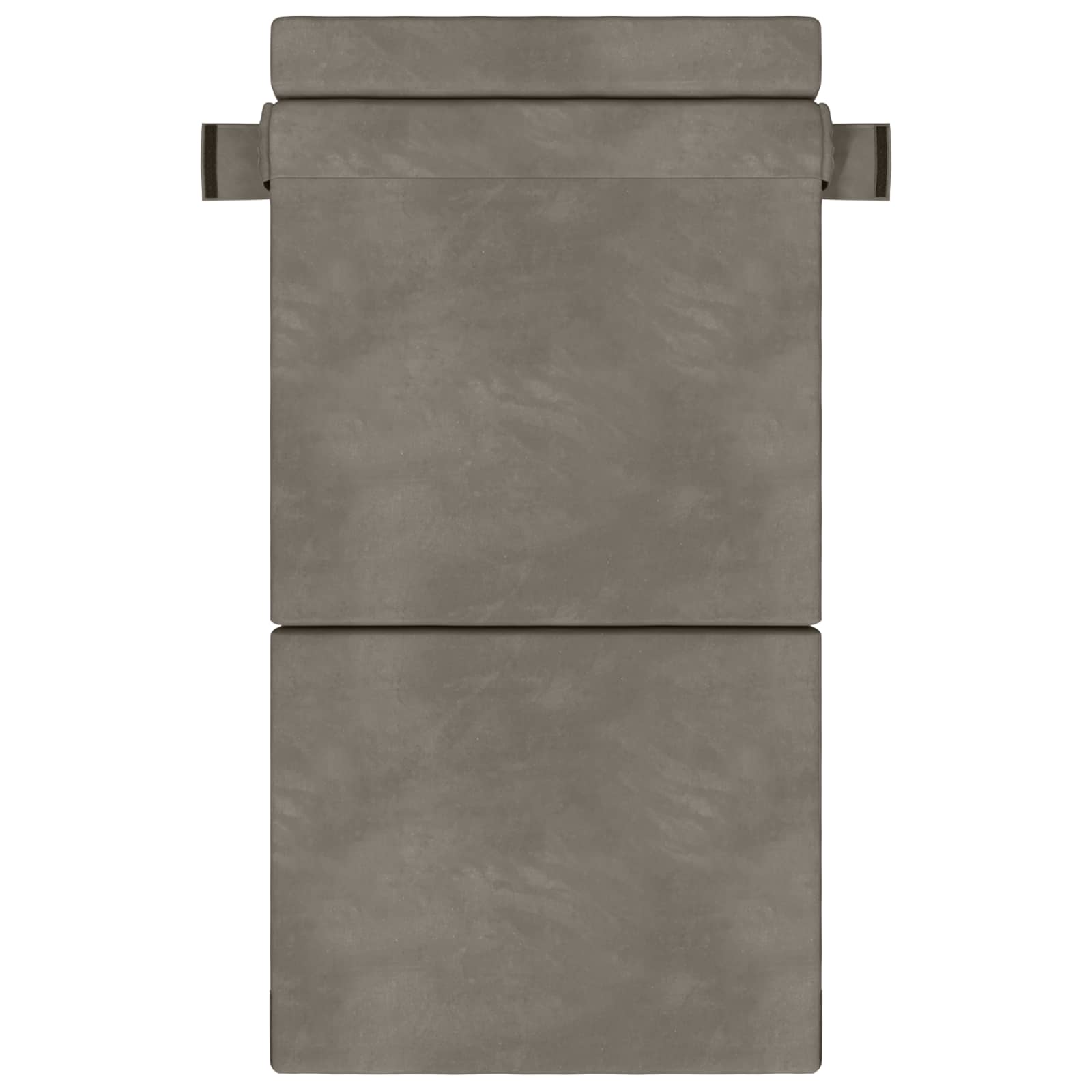 vidaXL Składana Sofa Łóżko jasnoszary 100 x 80 x 60 cm tkanina