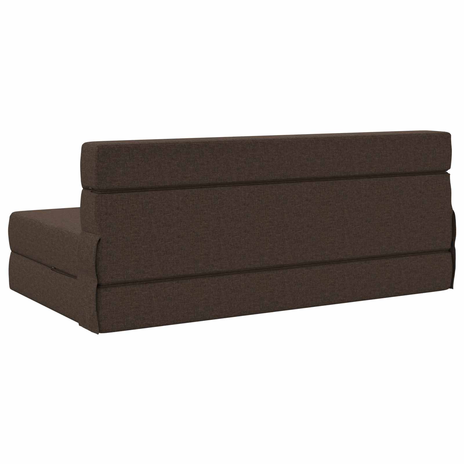 vidaXL Składana Sofa Łóżko Ciemnoszary 152 x 86,5 x 60 cm tkanina