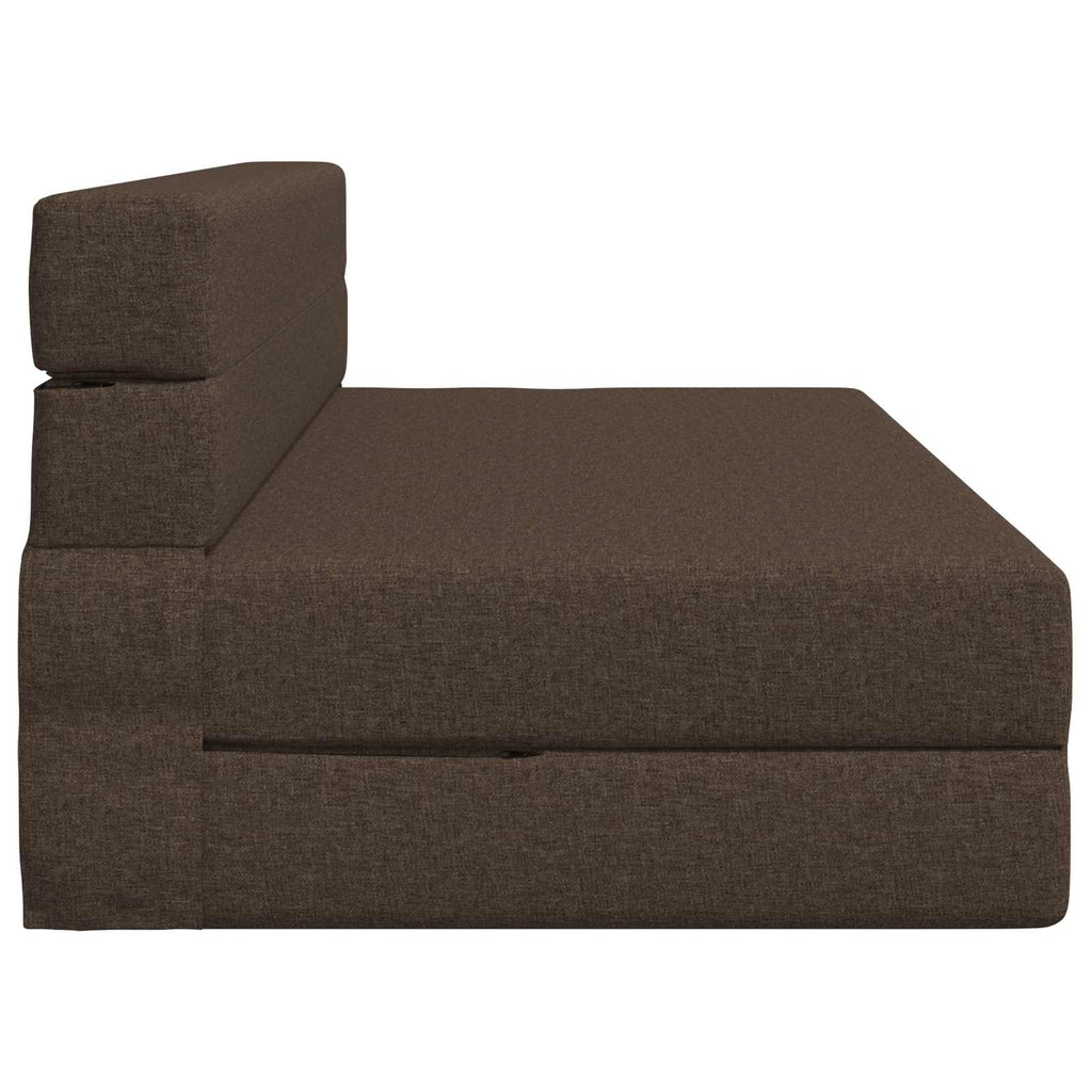 vidaXL Składana Sofa Łóżko Ciemnoszary 152 x 86,5 x 60 cm tkanina