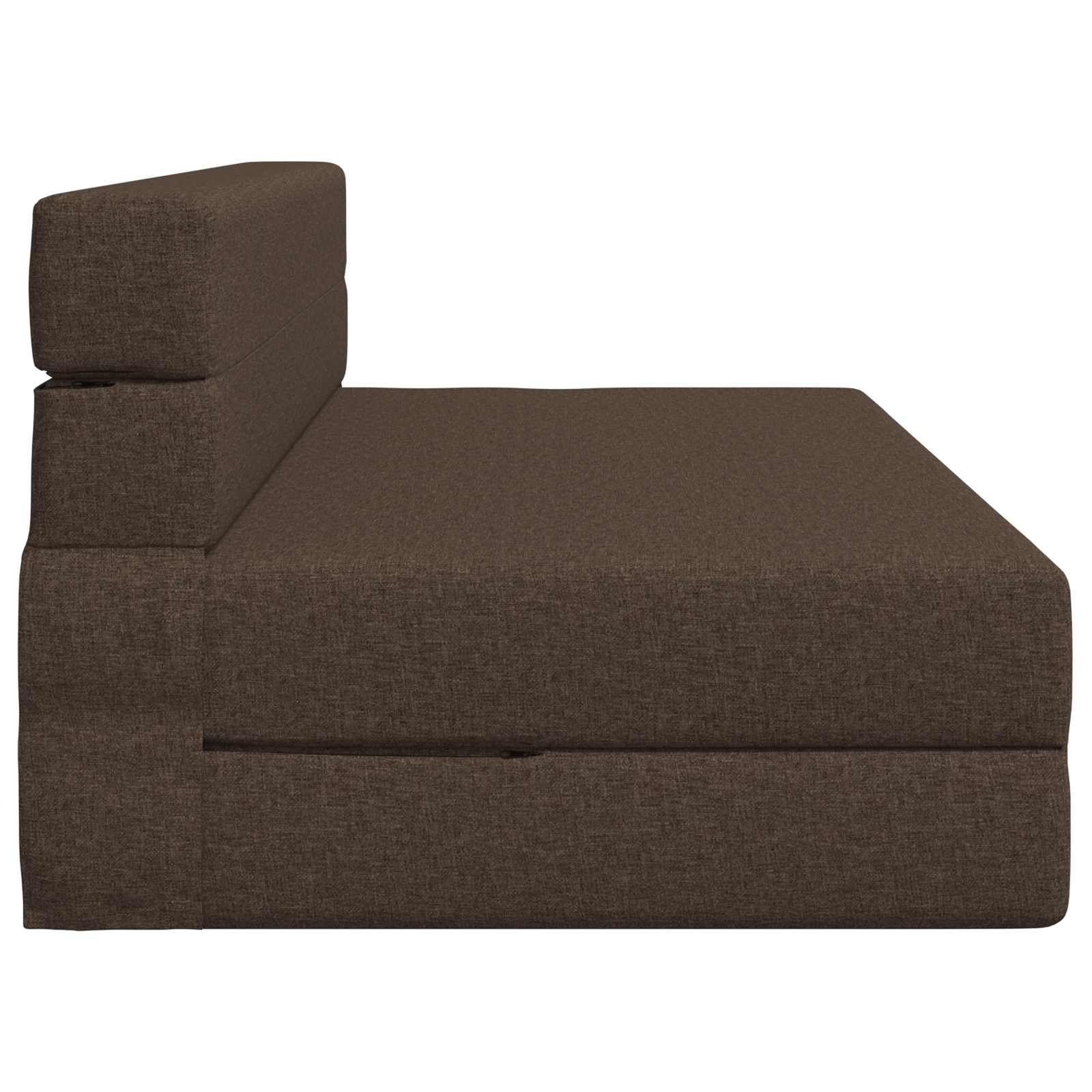 vidaXL Składana Sofa Łóżko Ciemnoszary 152 x 86,5 x 60 cm tkanina