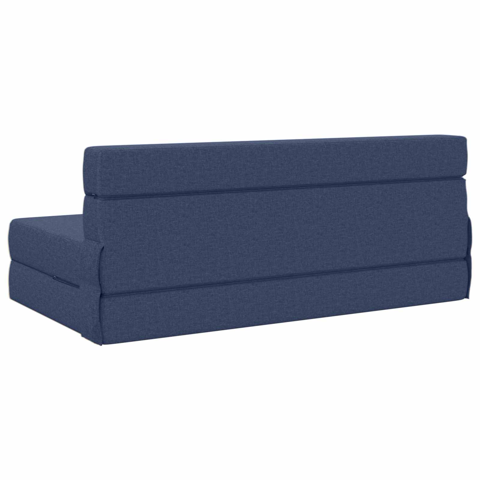 vidaXL Składana Sofa Łóżko niebieski 152 x 86,5 x 60 cm tkanina