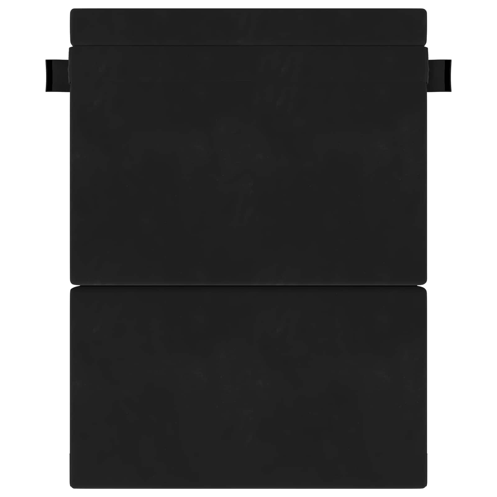 vidaXL Składana Sofa Łóżko Czarny 152 x 86,5 x 60 cm tkanina