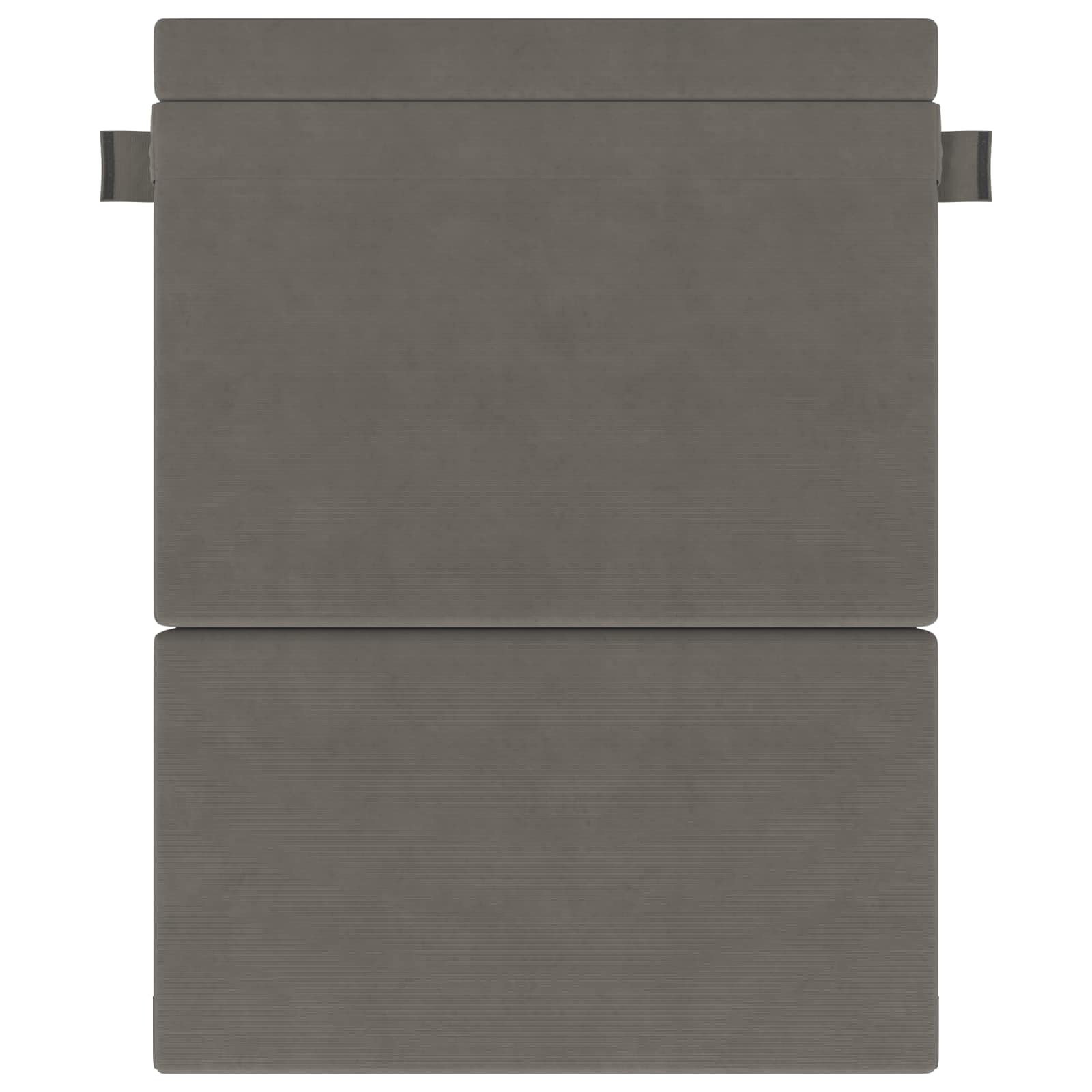 vidaXL Składana Sofa Łóżko jasnoszary 152 x 86,5 x 60 cm tkanina