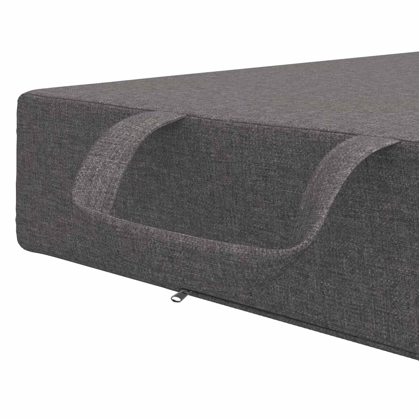 vidaXL Składana Sofa Łóżko 75 x 63 x 45 cm jasnoszary