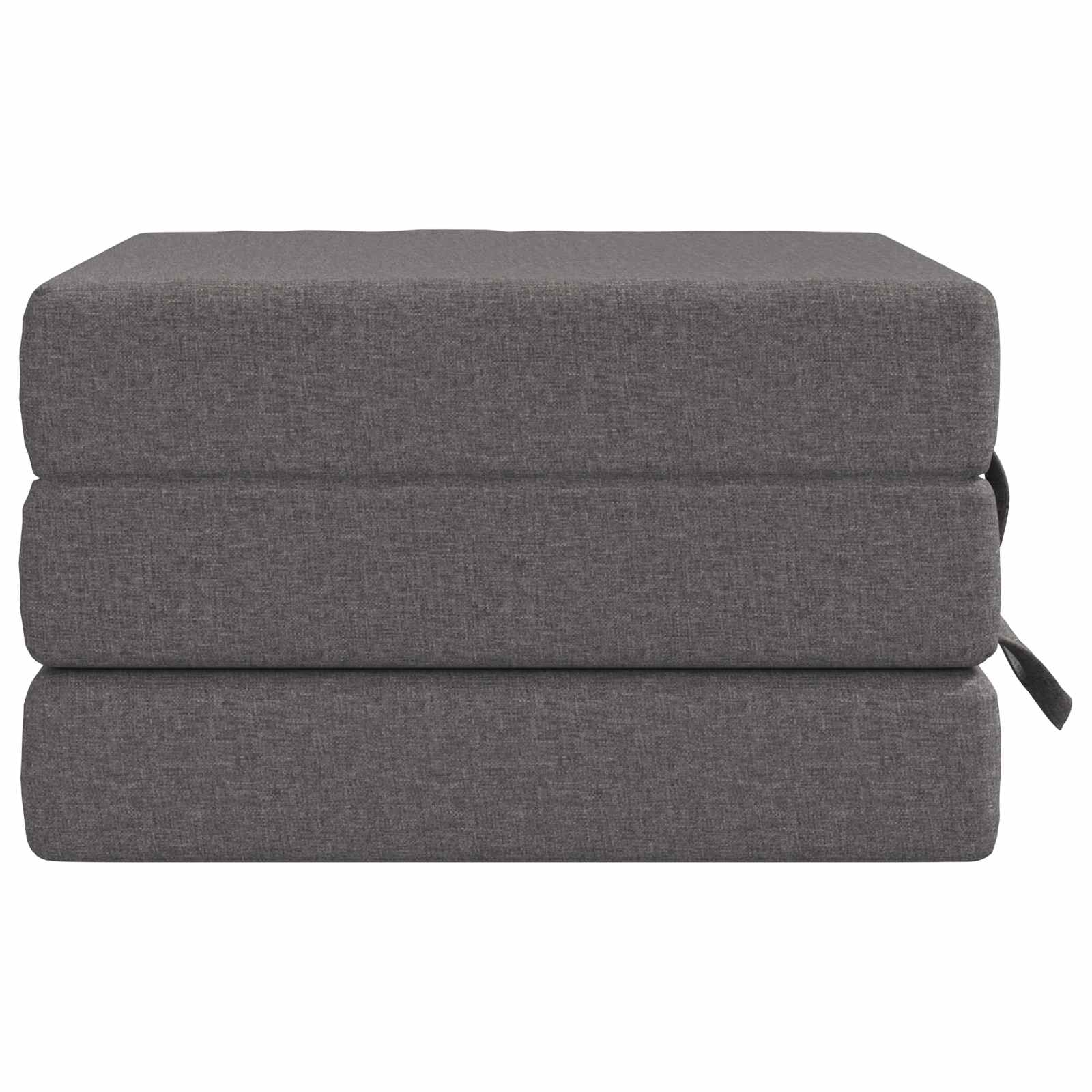 vidaXL Składana Sofa Łóżko 75 x 63 x 45 cm jasnoszary