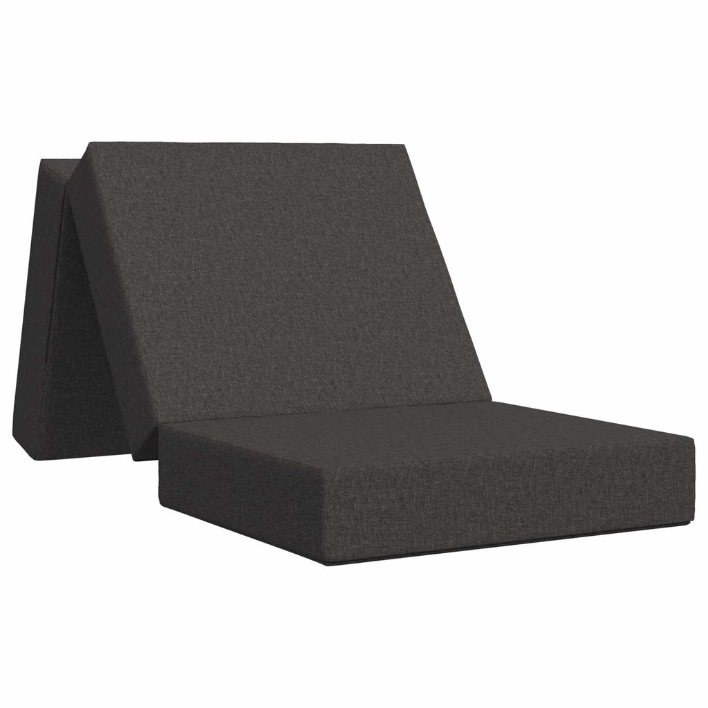 vidaXL Składana Sofa Łóżko 75 x 63 x 45 cm ciemnoszary