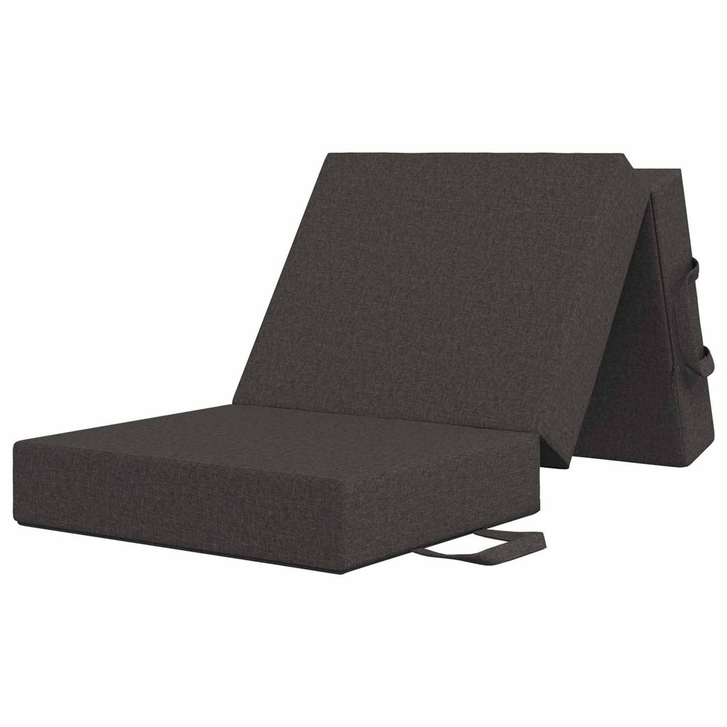vidaXL Składana Sofa Łóżko 75 x 63 x 45 cm ciemnoszary