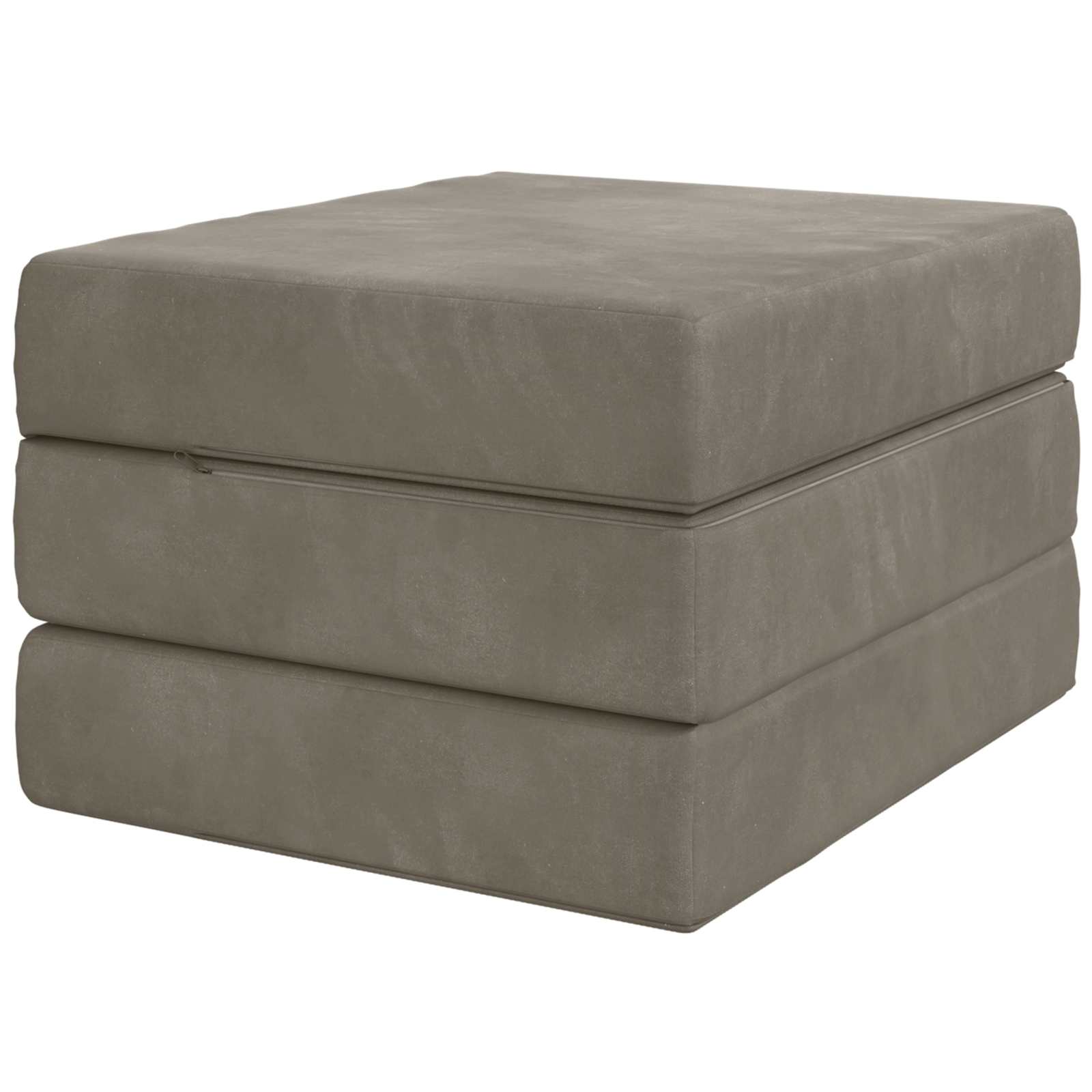 vidaXL Składana Sofa Łóżko 75 x 63 x 45 cm jasnoszary