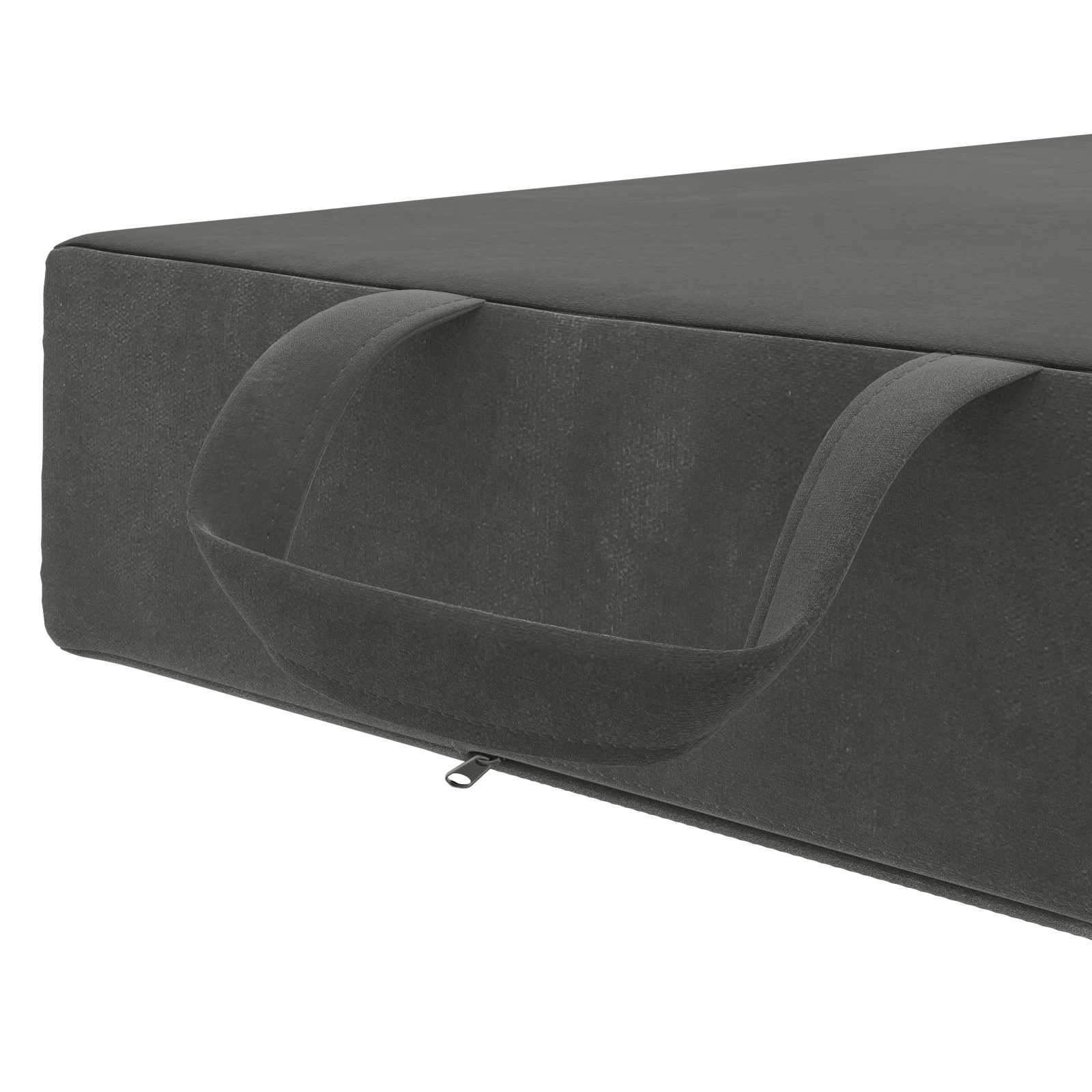 vidaXL Składana Sofa Łóżko 75 x 63 x 45 cm ciemnoszary
