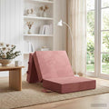vidaXL Składana Sofa Łóżko 75 x 67 x 45 cm różowy