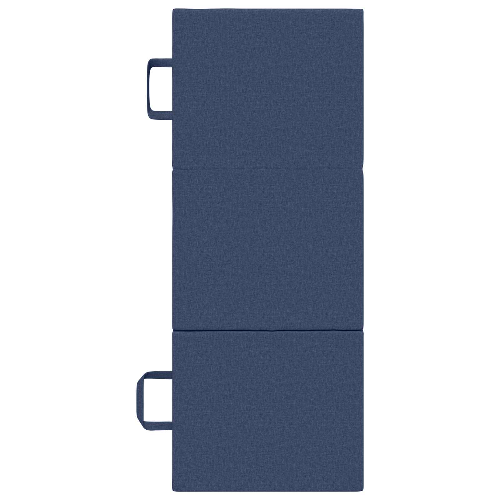 vidaXL Składana Sofa Łóżko 90 x 63 x 45 cm niebieski