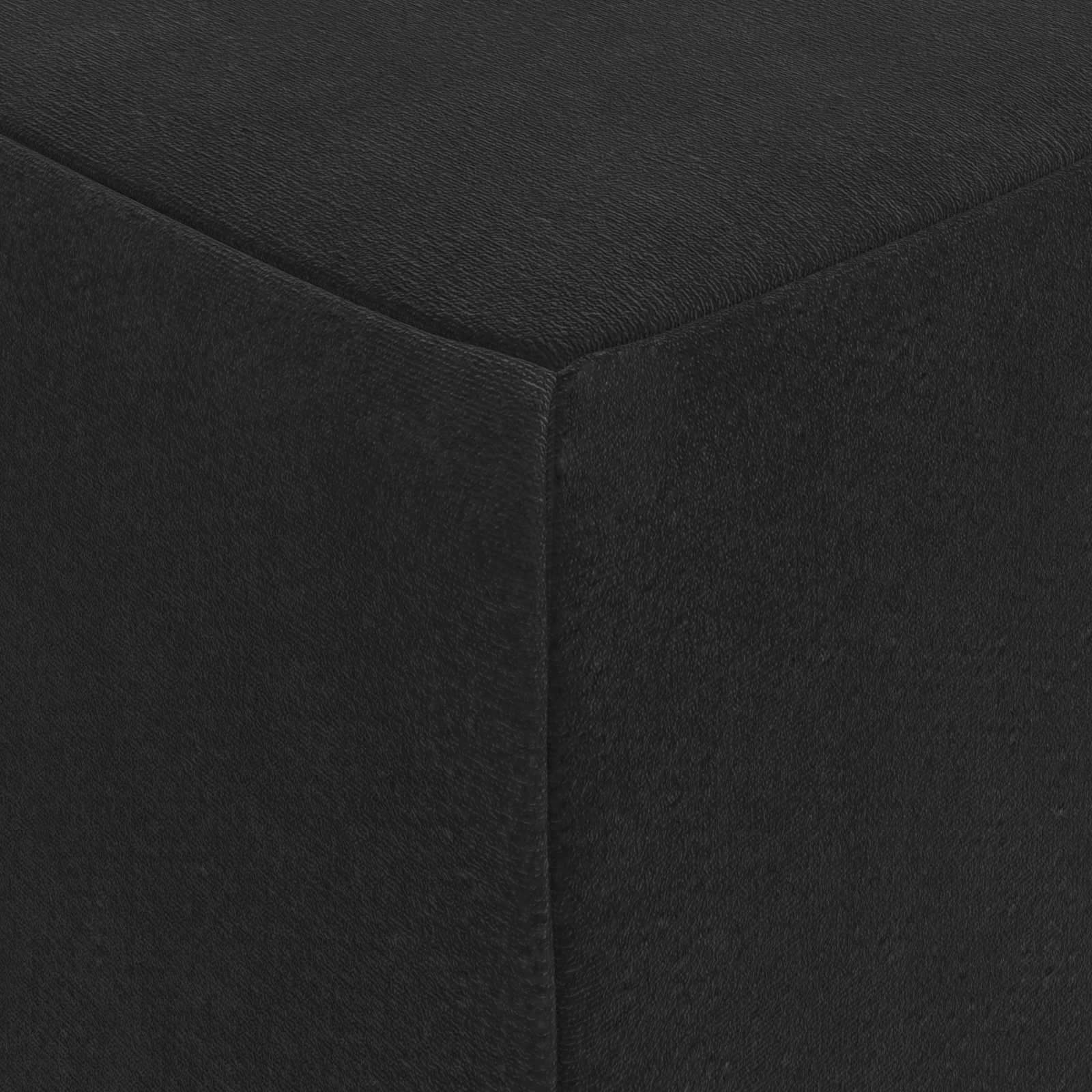 vidaXL Składana Sofa Łóżko 90 x 63 x 45 cm Czarny