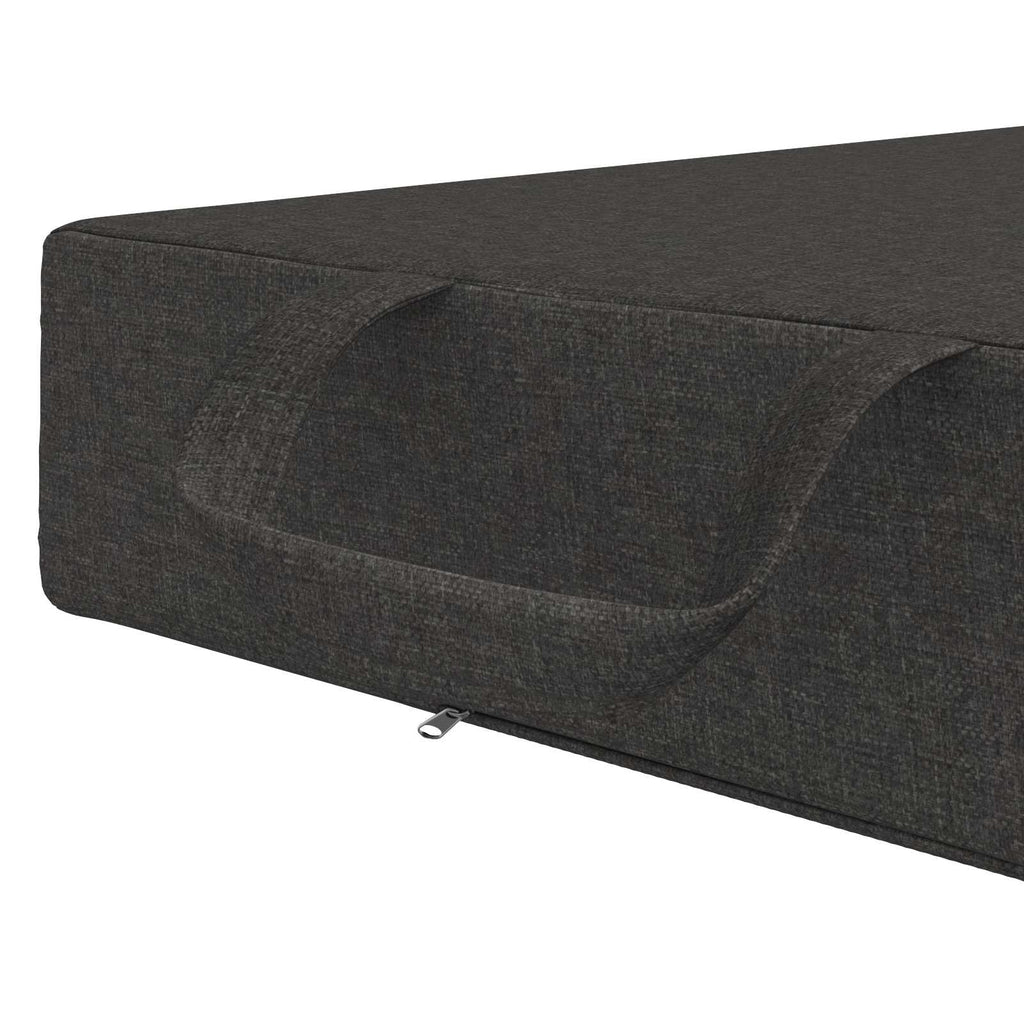 vidaXL Składana Sofa Łóżko 75 x 67 x 45 cm ciemnoszary
