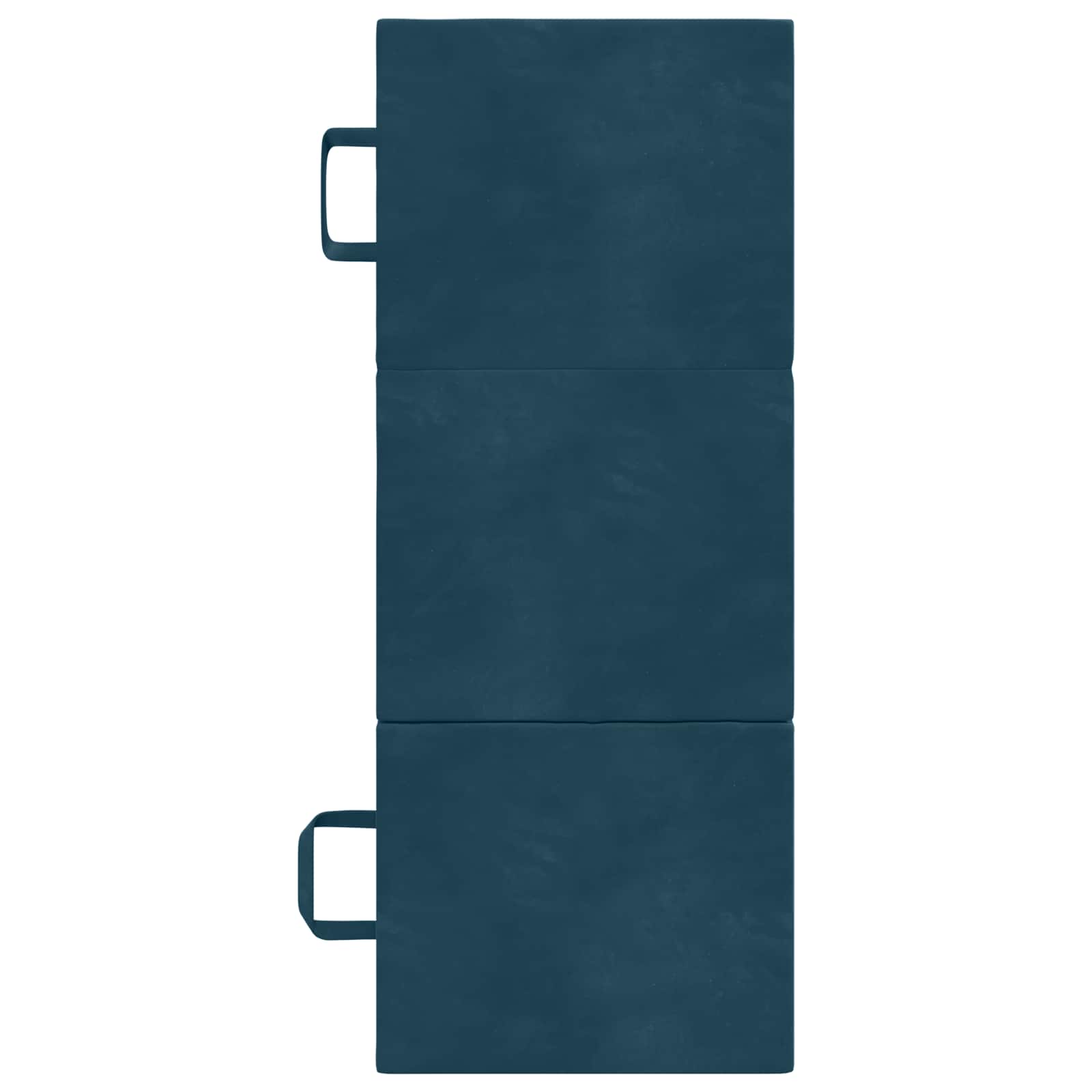 vidaXL Składana Sofa Łóżko 75 x 67 x 45 cm niebieski