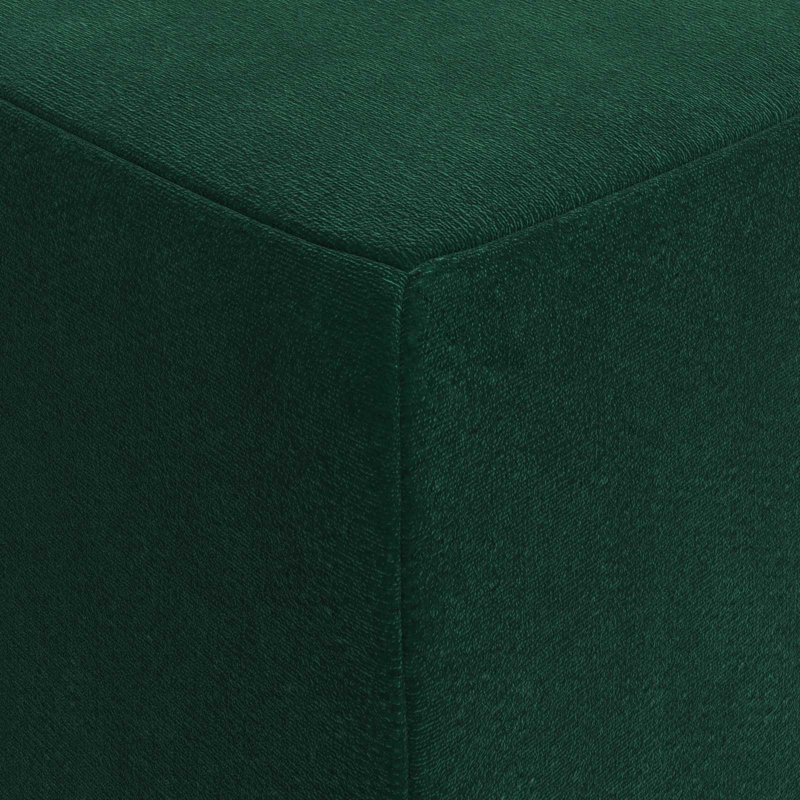 vidaXL Składana Sofa Łóżko 75 x 67 x 45 cm Ciemnozielony