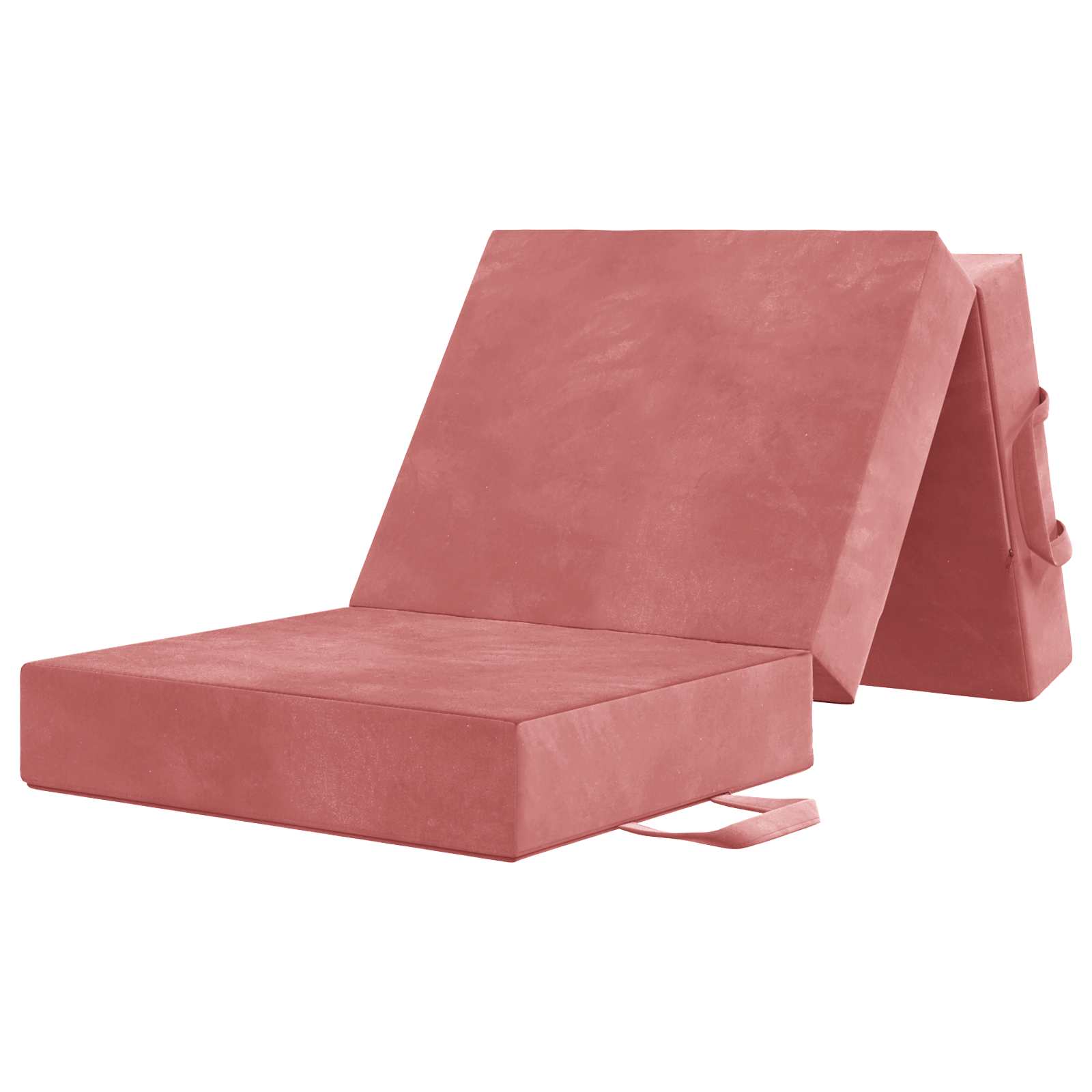 vidaXL Składana Sofa Łóżko 75 x 67 x 45 cm różowy