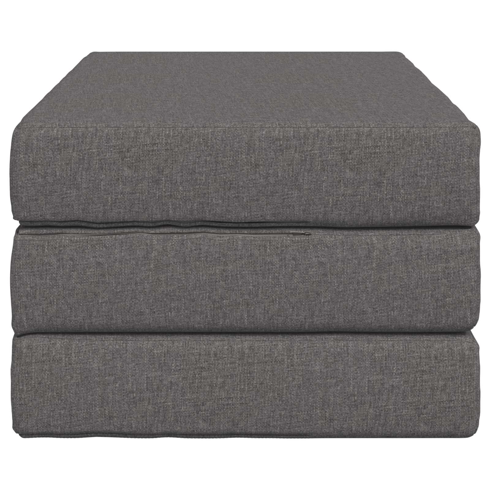 vidaXL Składana Sofa Łóżko 80 x 67 x 45 cm jasnoszary
