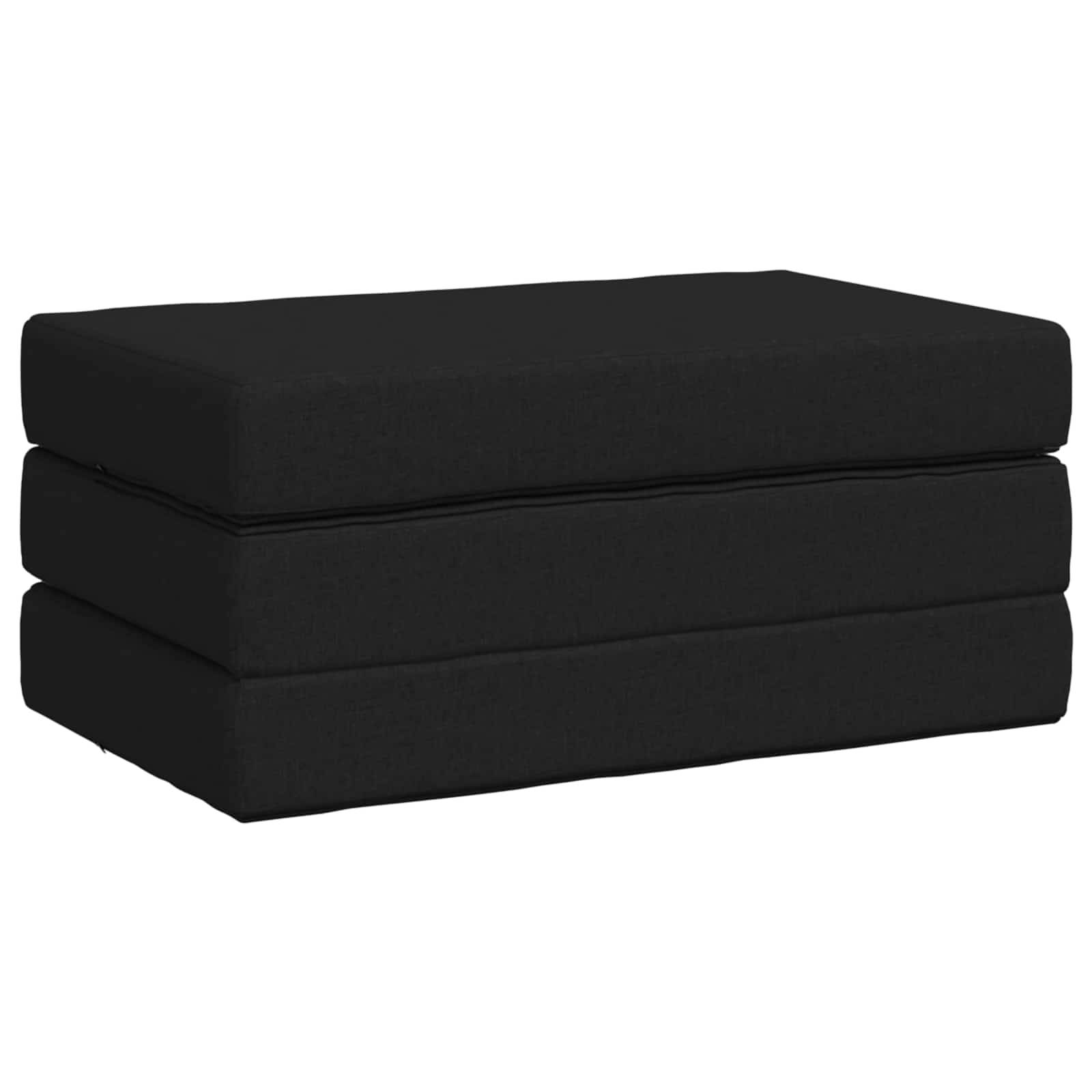 vidaXL Składana Sofa Łóżko 80 x 67 x 45 cm Czarny