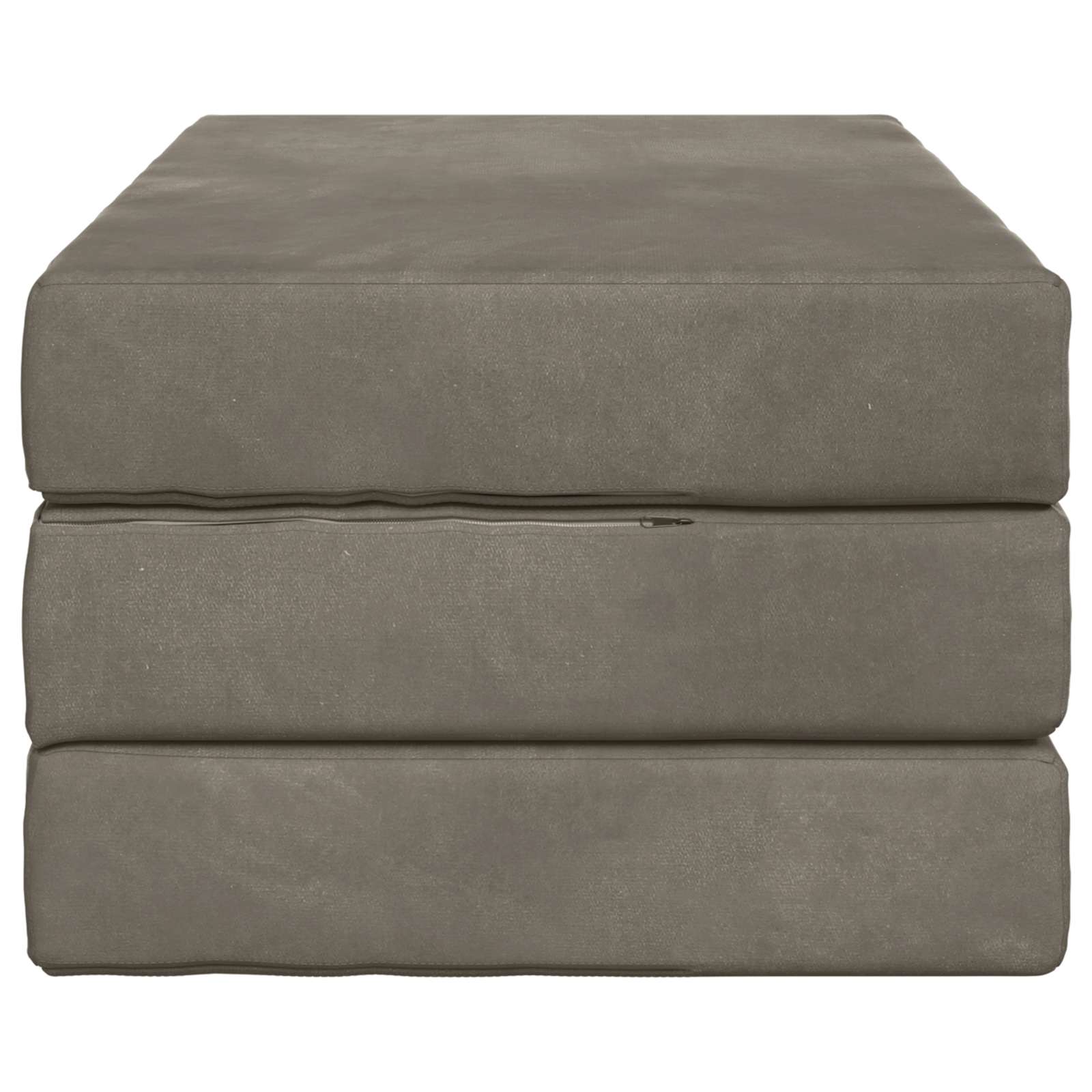 vidaXL Składana Sofa Łóżko 80 x 67 x 45 cm jasnoszary
