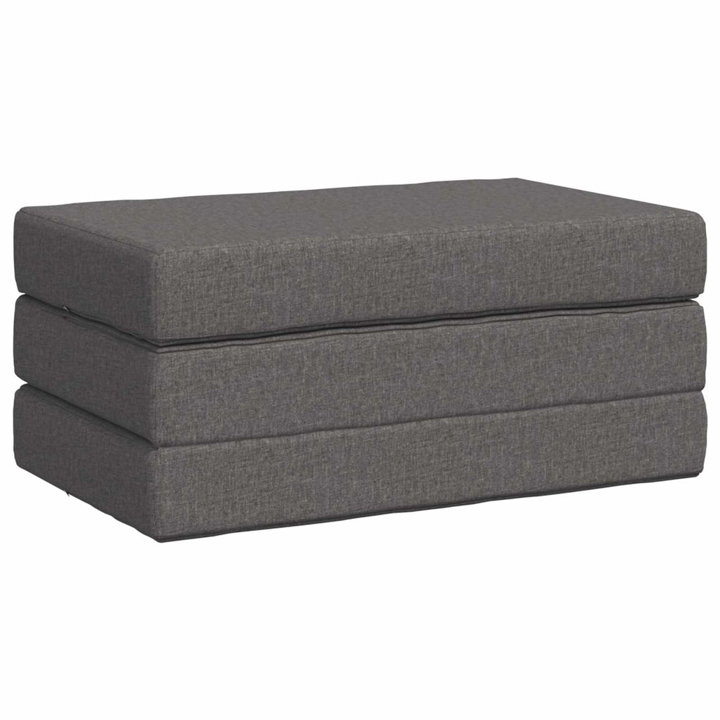vidaXL Składana Sofa Łóżko 100 x 67 x 45 cm jasnoszary