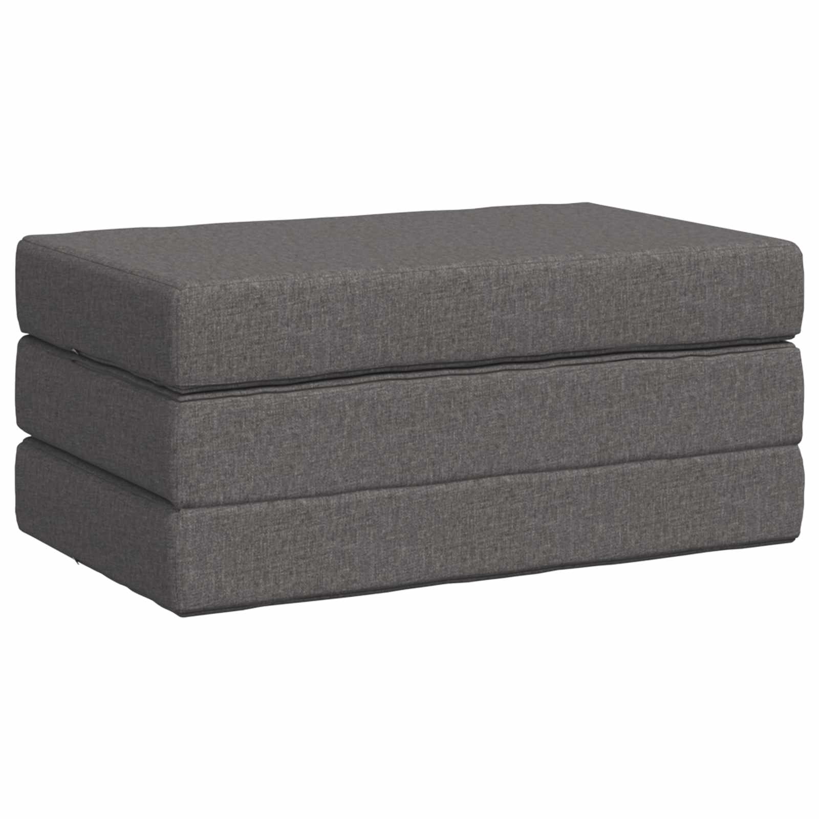 vidaXL Składana Sofa Łóżko 100 x 67 x 45 cm jasnoszary