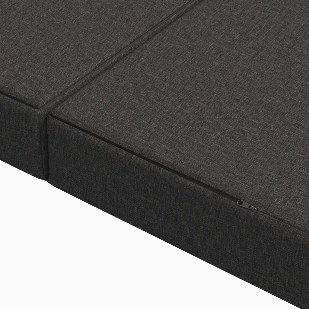 vidaXL Składana Sofa Łóżko 100 x 67 x 45 cm ciemnoszary