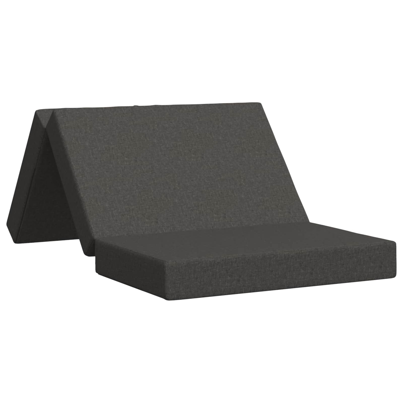 vidaXL Składana Sofa Łóżko 100 x 67 x 45 cm ciemnoszary
