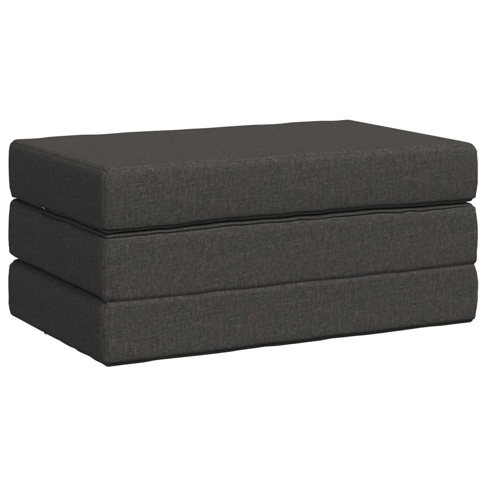 vidaXL Składana Sofa Łóżko 100 x 67 x 45 cm ciemnoszary