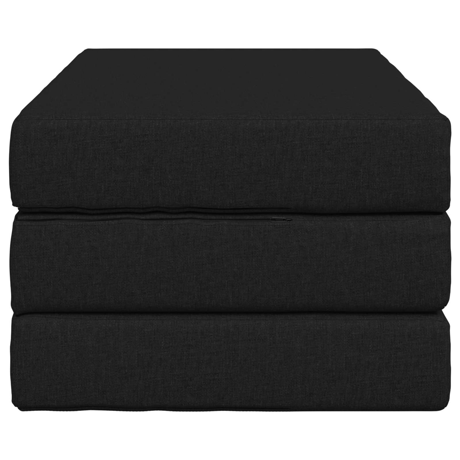 vidaXL Składana Sofa Łóżko 100 x 67 x 45 cm Czarny