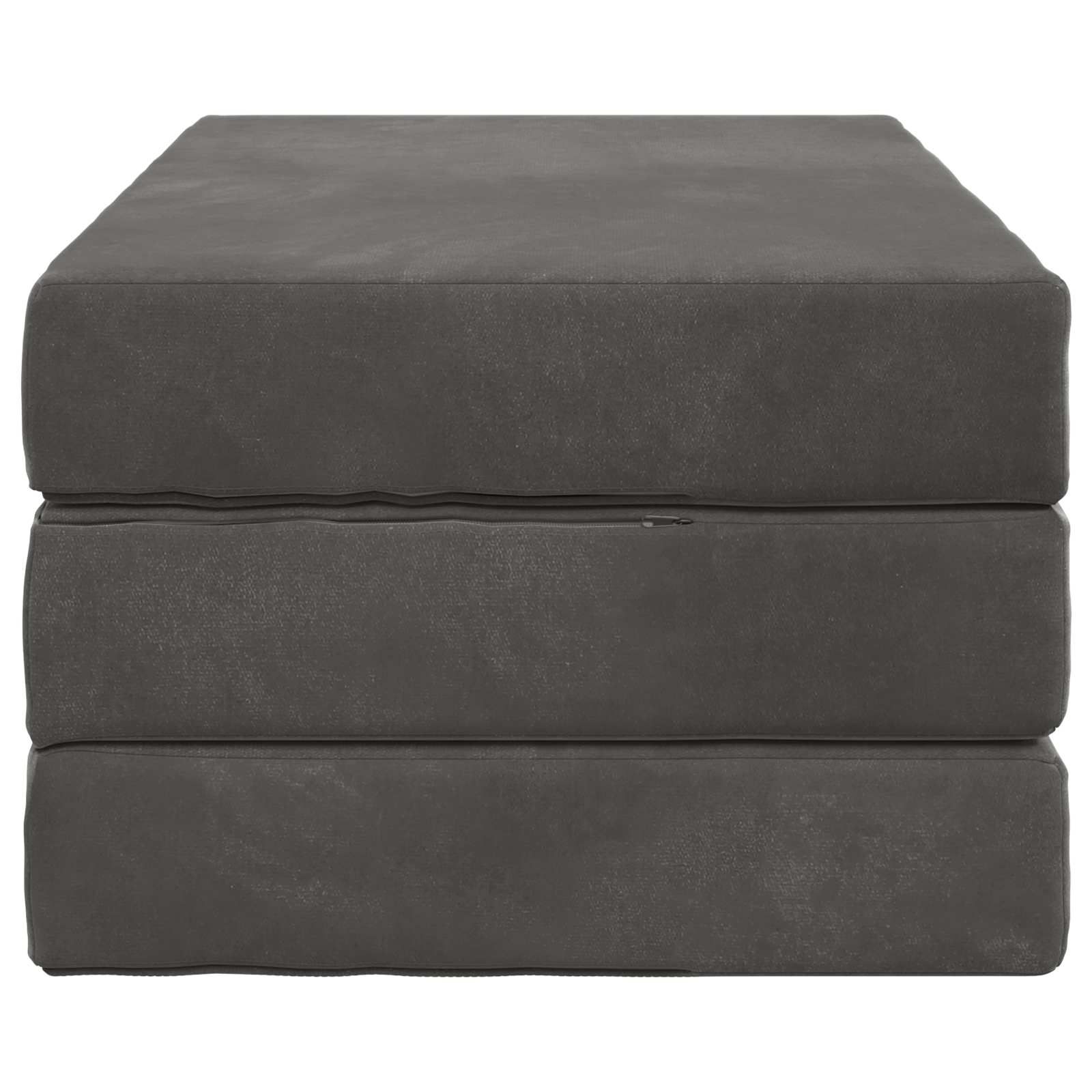 vidaXL Składana Sofa Łóżko 100 x 67 x 45 cm ciemnoszary