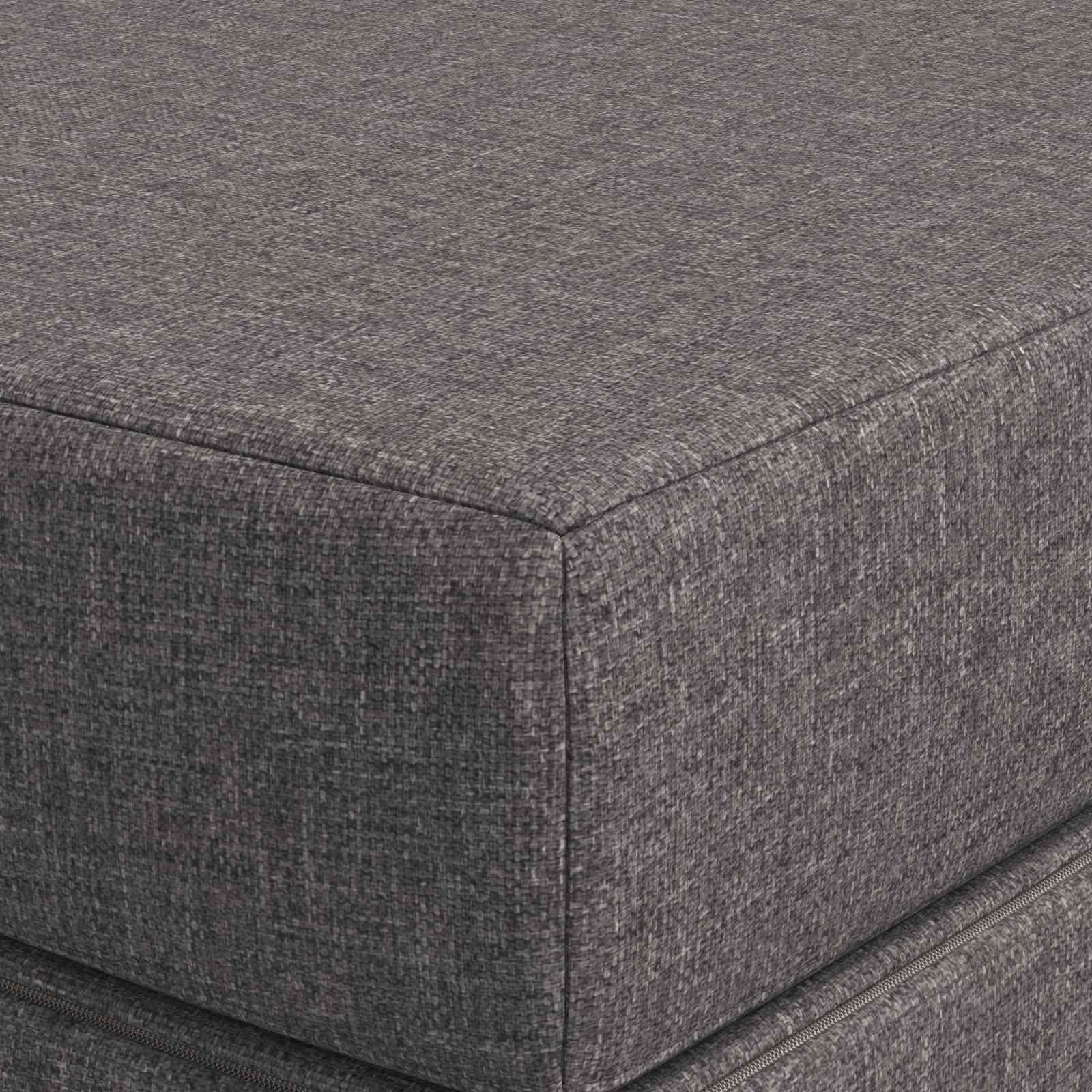vidaXL Składana Sofa Łóżko 120 x 67 x 45 cm jasnoszary