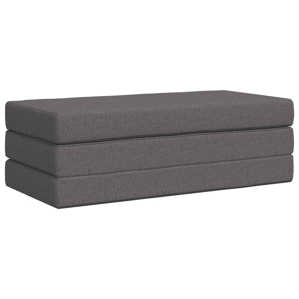 vidaXL Składana Sofa Łóżko 120 x 67 x 45 cm jasnoszary