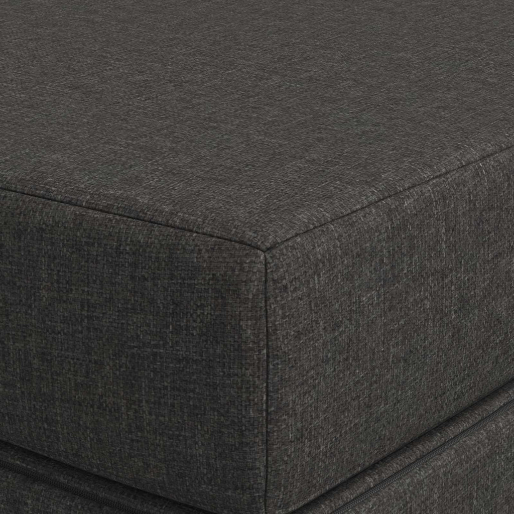 vidaXL Składana Sofa Łóżko 120 x 67 x 45 cm ciemnoszary