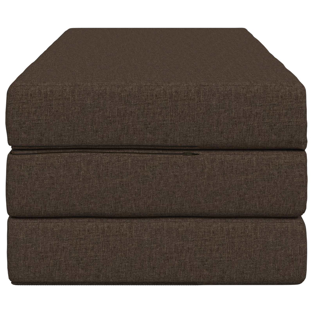 vidaXL Składana Sofa Łóżko 120 x 67 x 45 cm Ciemnoszary