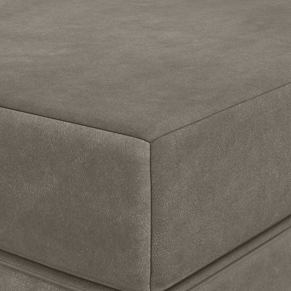 vidaXL Składana Sofa Łóżko 120 x 67 x 45 cm jasnoszary