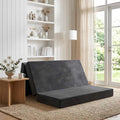 vidaXL Składana Sofa Łóżko 140 x 67 x 45 cm ciemnoszary