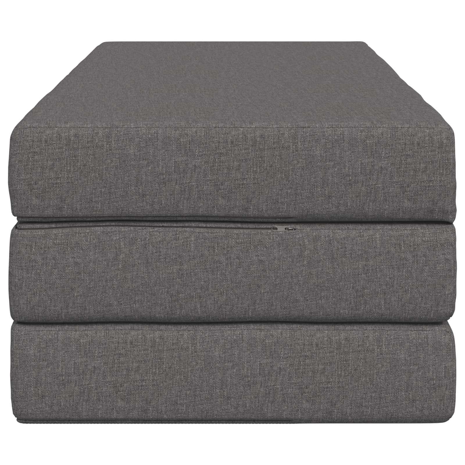 vidaXL Składana Sofa Łóżko 140 x 67 x 45 cm jasnoszary