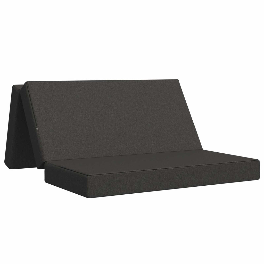 vidaXL Składana Sofa Łóżko 140 x 67 x 45 cm ciemnoszary