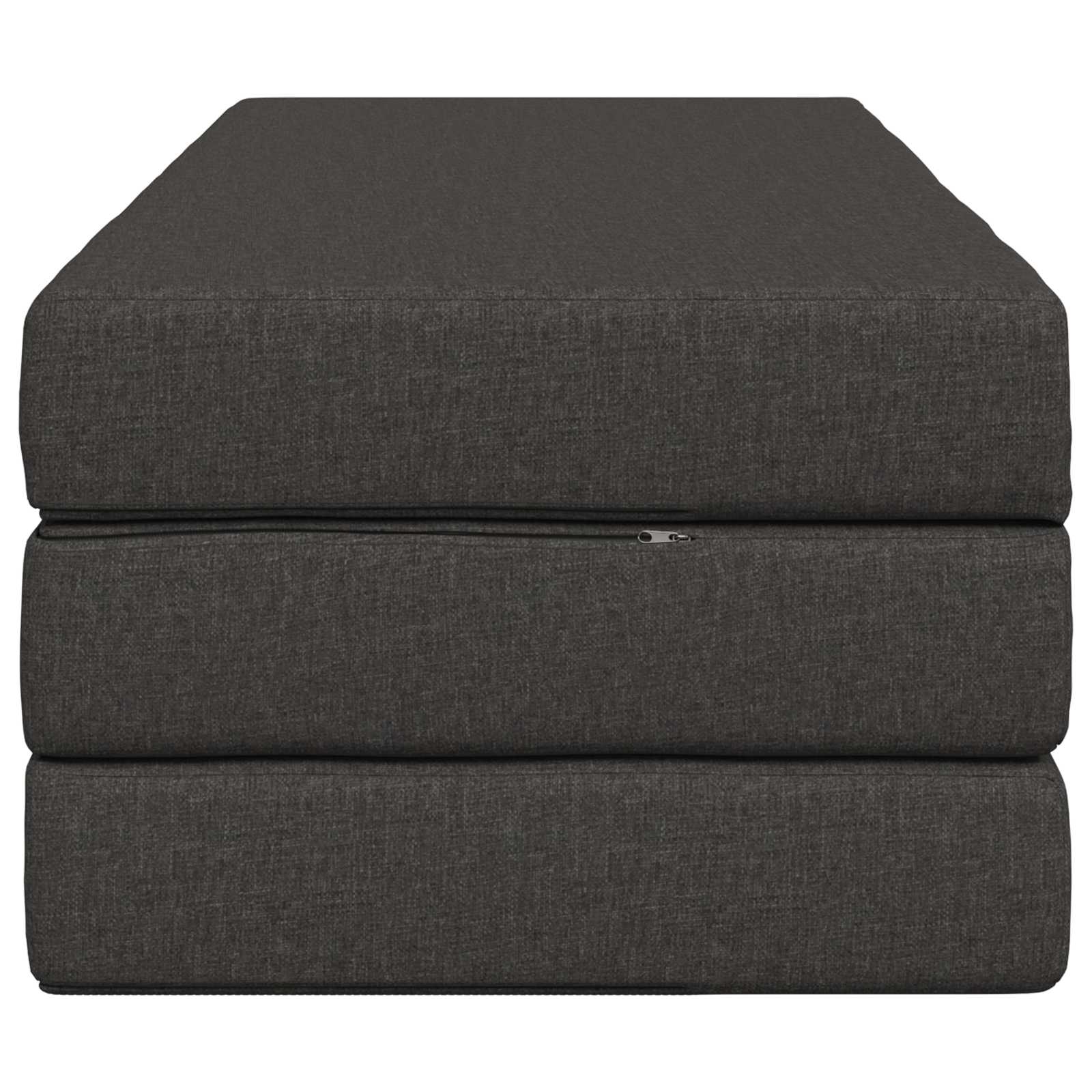 vidaXL Składana Sofa Łóżko 140 x 67 x 45 cm ciemnoszary